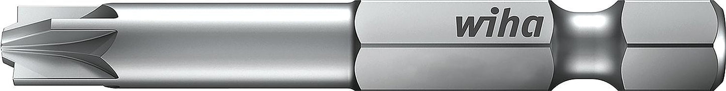 VDE-PlusMinus Pozidriv/Schlitz-Bit wiha 7049PZM Professional, mit 1/4"-Antrieb, SL/PZ1 x 50 mm
