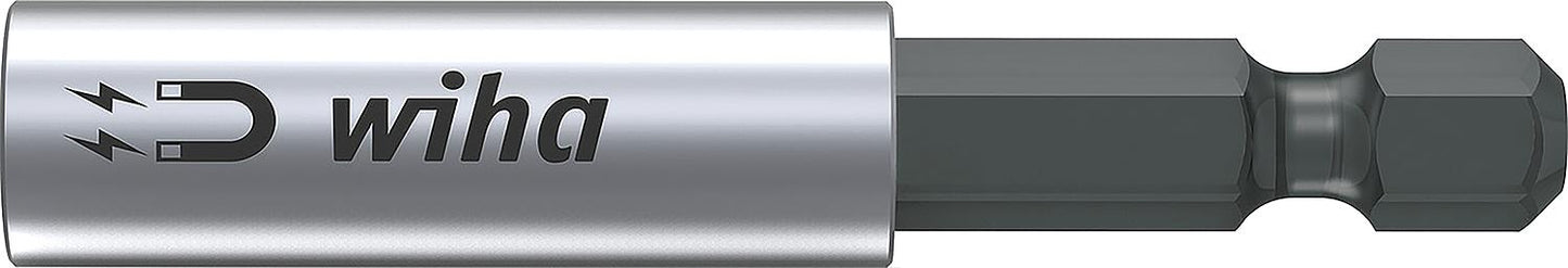 Wiha® 1/4" bit holder, L = 60 mm, with extra strong magnet