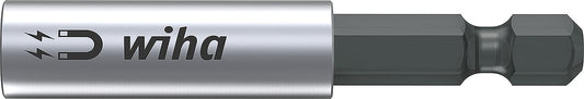 Porte-embout Wiha® 1/4", L = 60 mm, avec aimant extra puissant