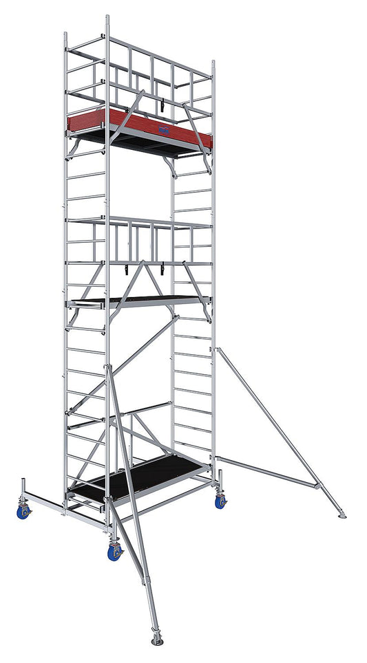 Alu-FaltGerüst MONTO ProTec XS, Arbeitshöhe ca. 6,80 m