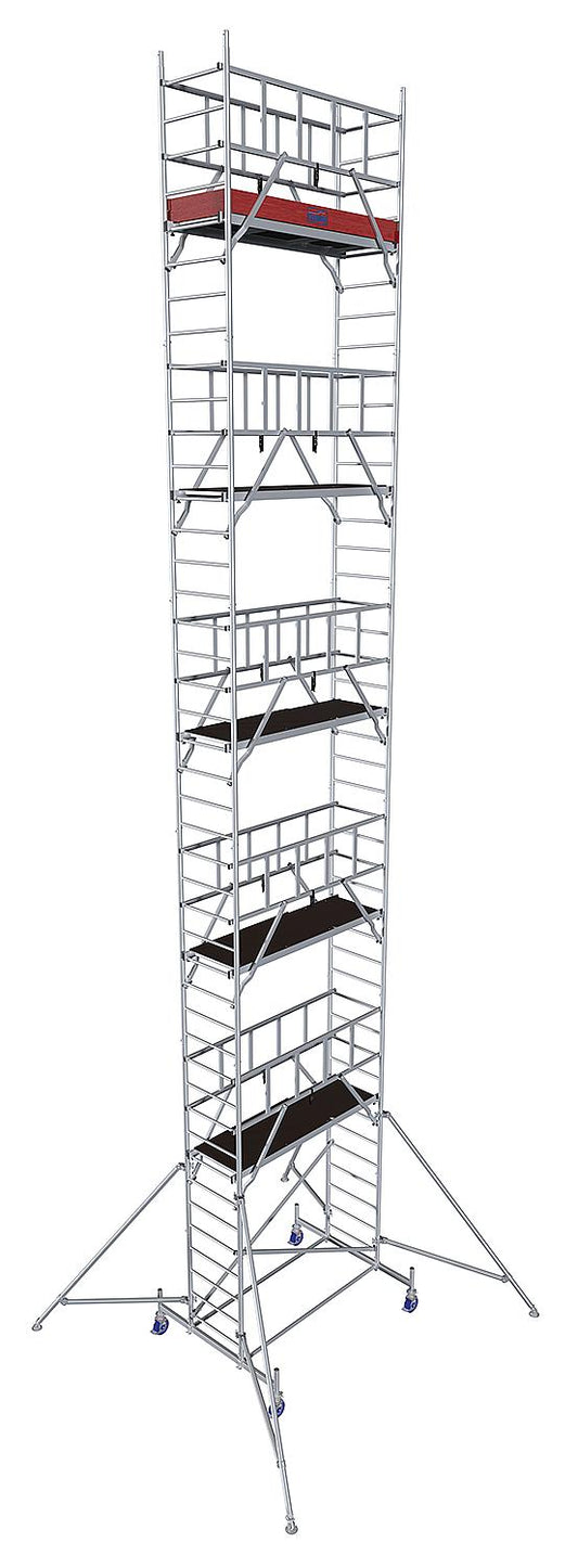 Alu-FahrGerüst MONTO ProTec, Arbeitshöhe ca. 12,30 m