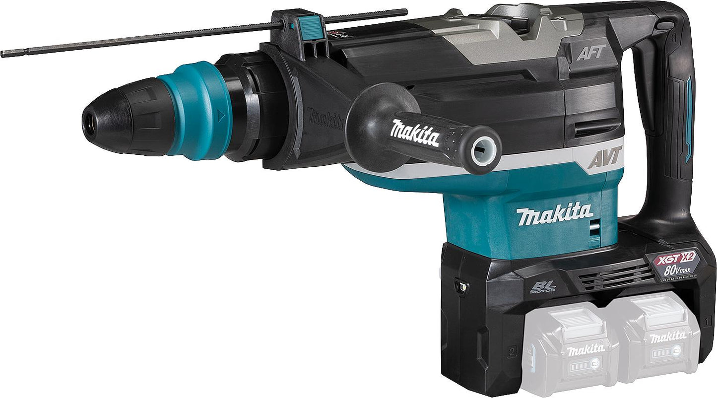 Makita 2x40V HR006GZ SDS-Max cordless drill and chisel hammer without batteries and charger
