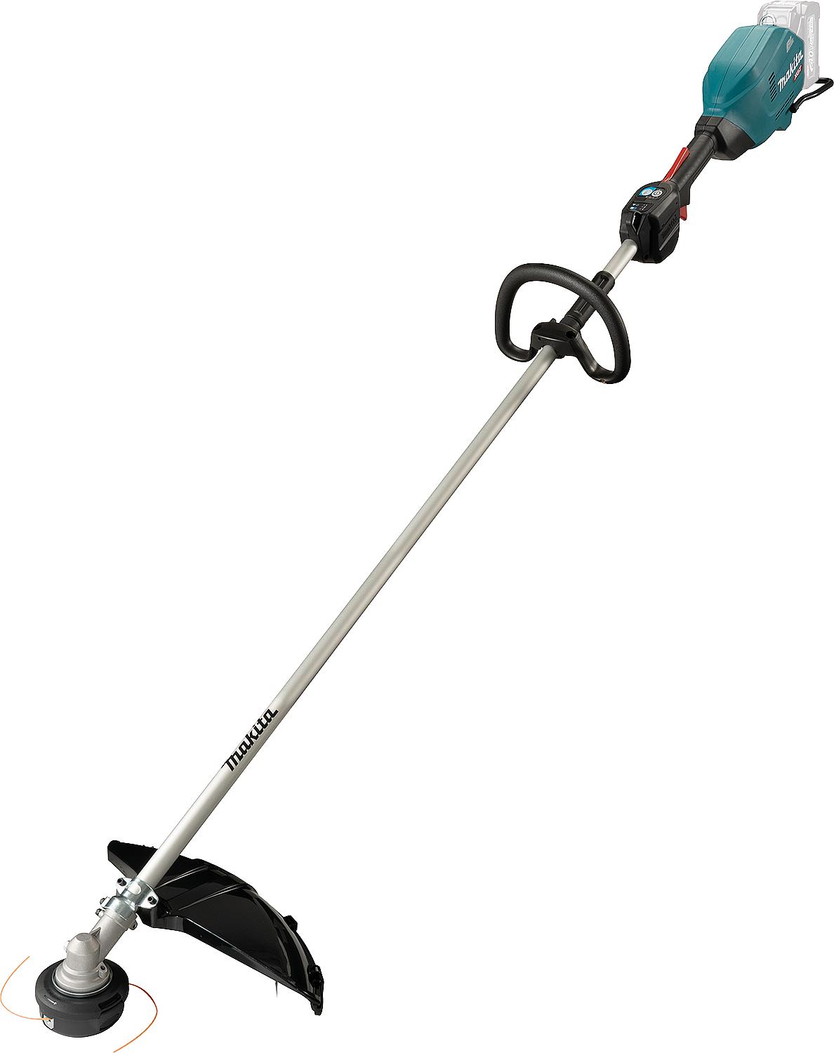 MAKITA UR007GM101 40V cordless brushcutter with 1x 4.0 Ah battery and charger