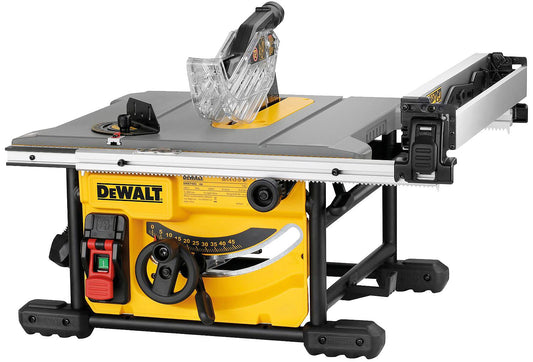 DeWALT DWE7485-QS table saw, 1850 watts, saw blade diameter 210 mm