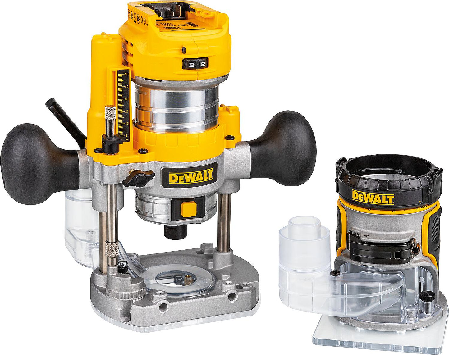 DeWALT 18V DCW604NT-XJ cordless combination router without batteries and charger