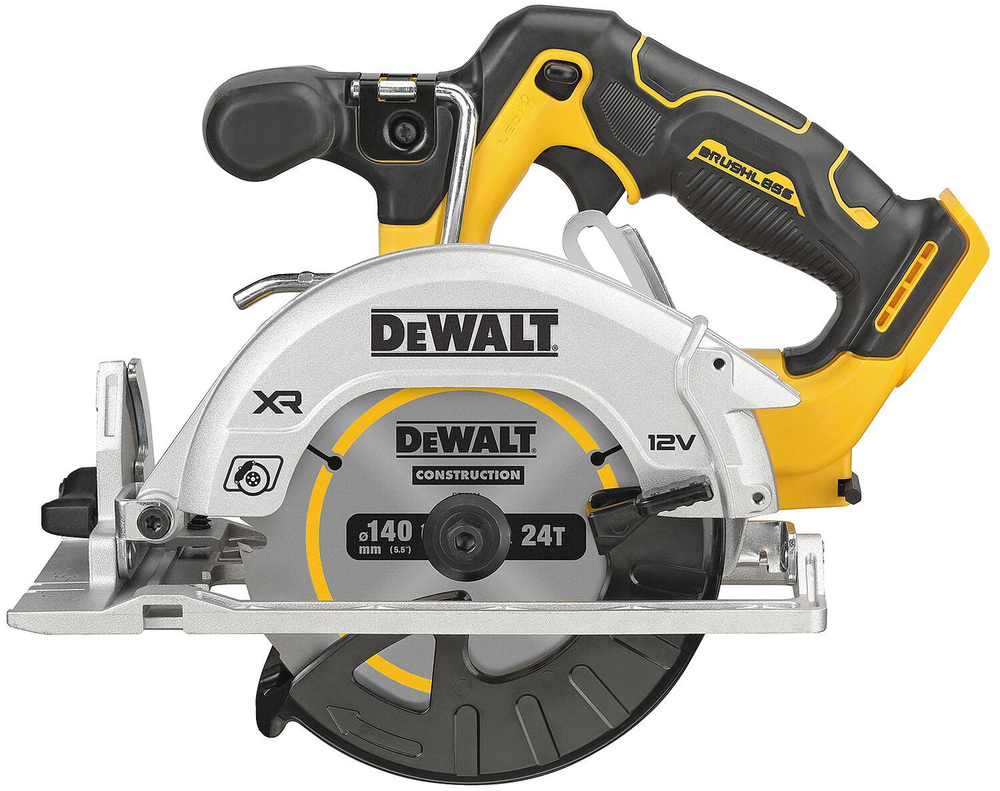 DeWALT 12V DCS512NT-XJ cordless circular saw without batteries and charger