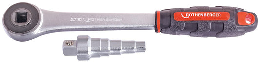 Gas-Stufenschlüssel mit Ratsche