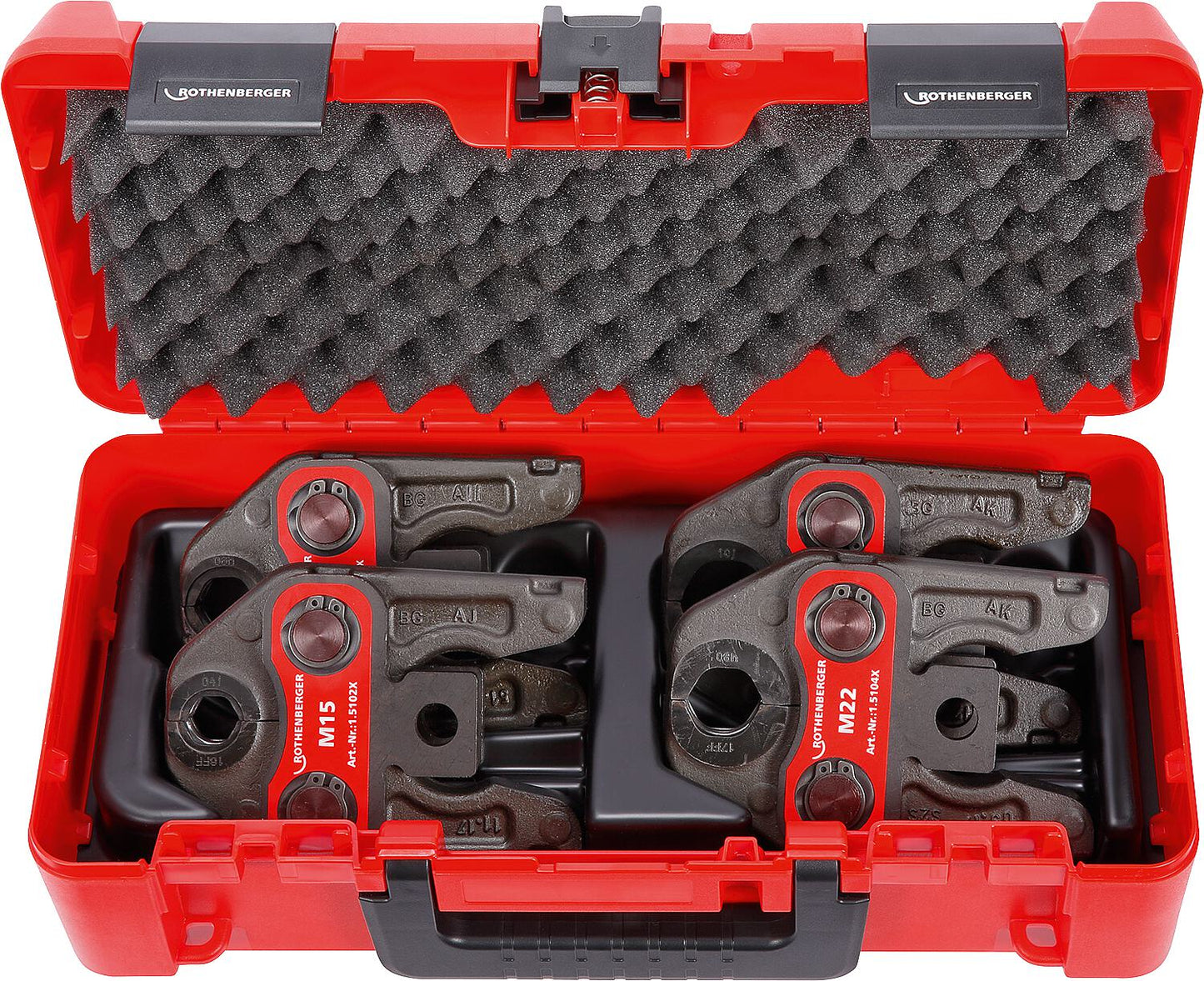 Press jaw set standard SV 15-18-22-28