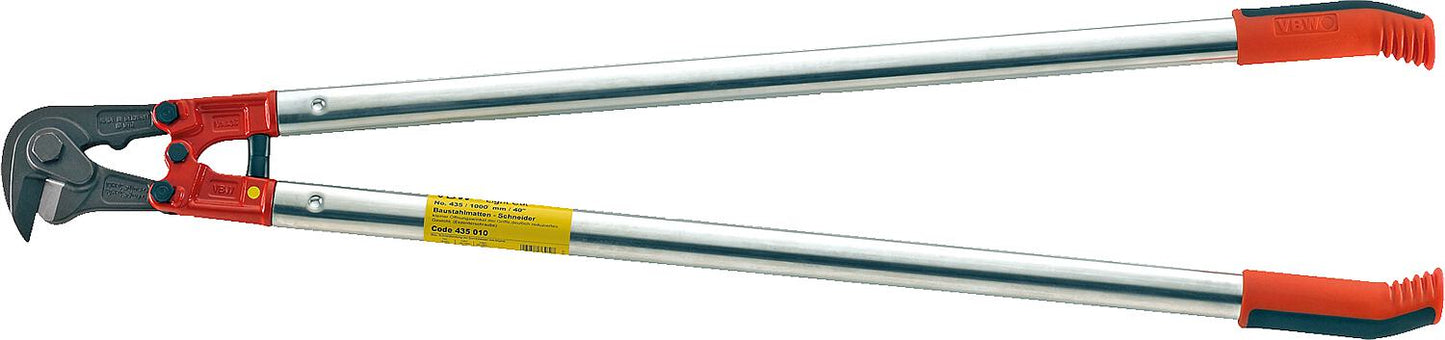 VBW® LightCUT® reinforcing steel mesh cutter, length 800mm