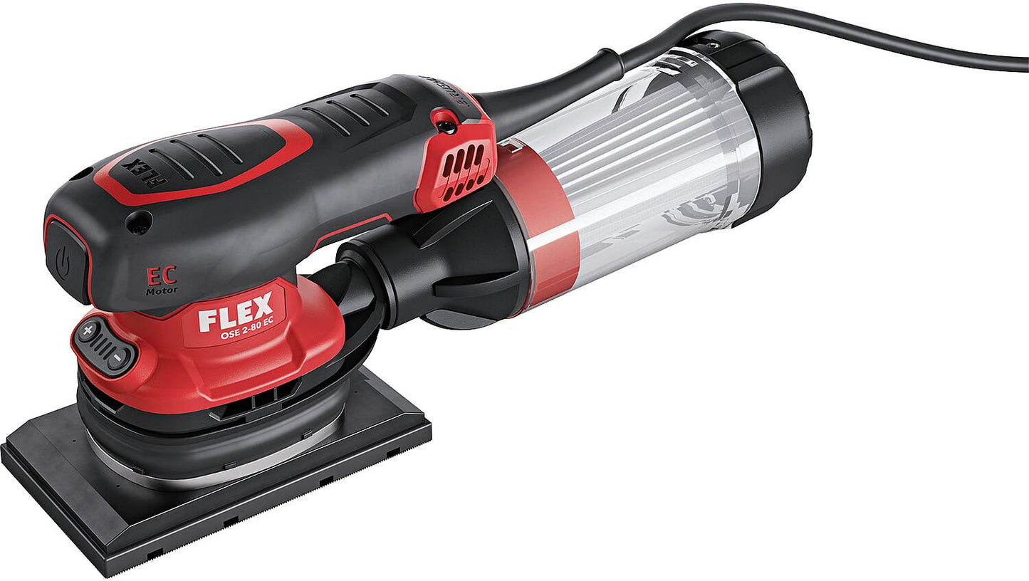 FLEX OSE 2-80 EC orbital sander, 260 W