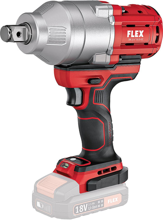 Akku-Schlagschrauber Flex, 18 V IW 3/4" mit Transportkoffer