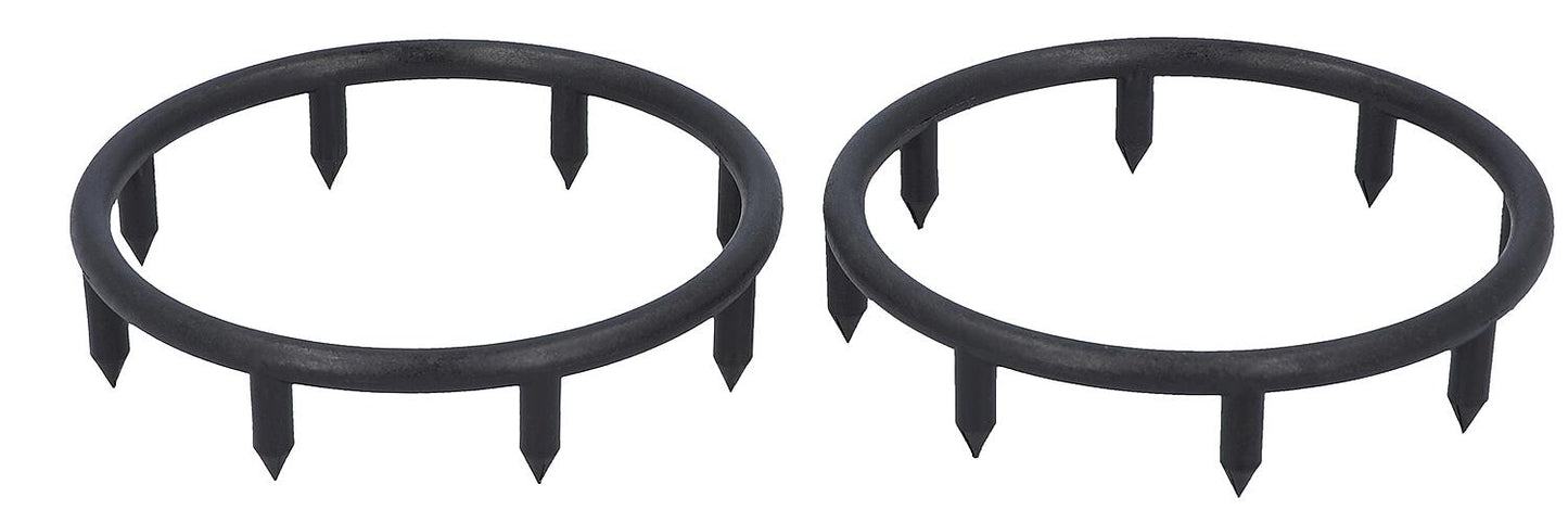 Crampons pour sol souple permettant un réglage en hauteur jusqu'à 4,1 mètres, lot de 2