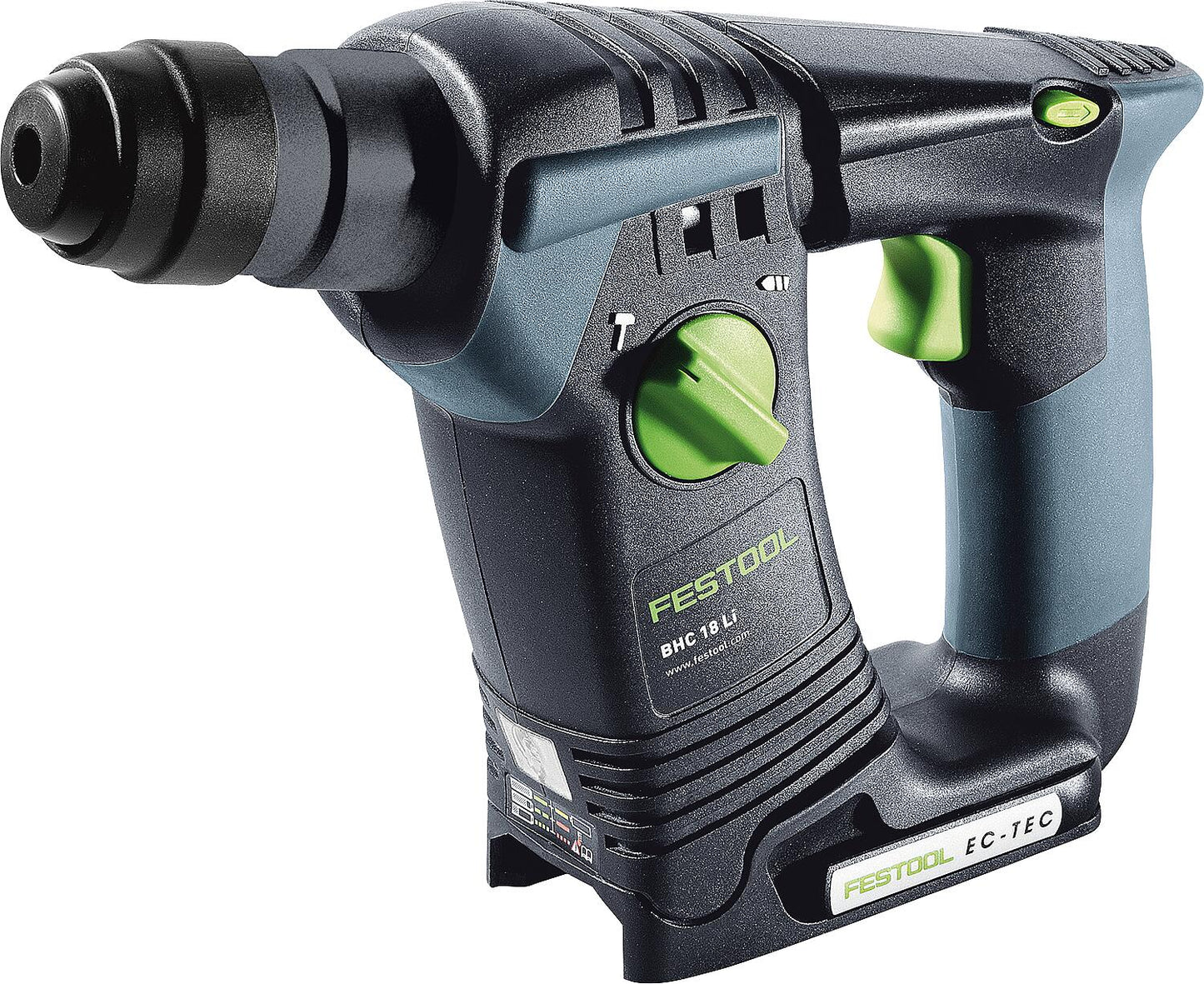 Festool 18 V BHC 18 HPC 4.0 I-Plus cordless rotary hammer with 2x 4.0 Ah batteries and charger