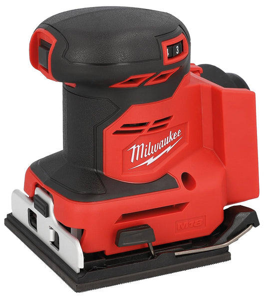Milwaukee M18BQSS-0 18V cordless orbital sander (battery and charger not included)