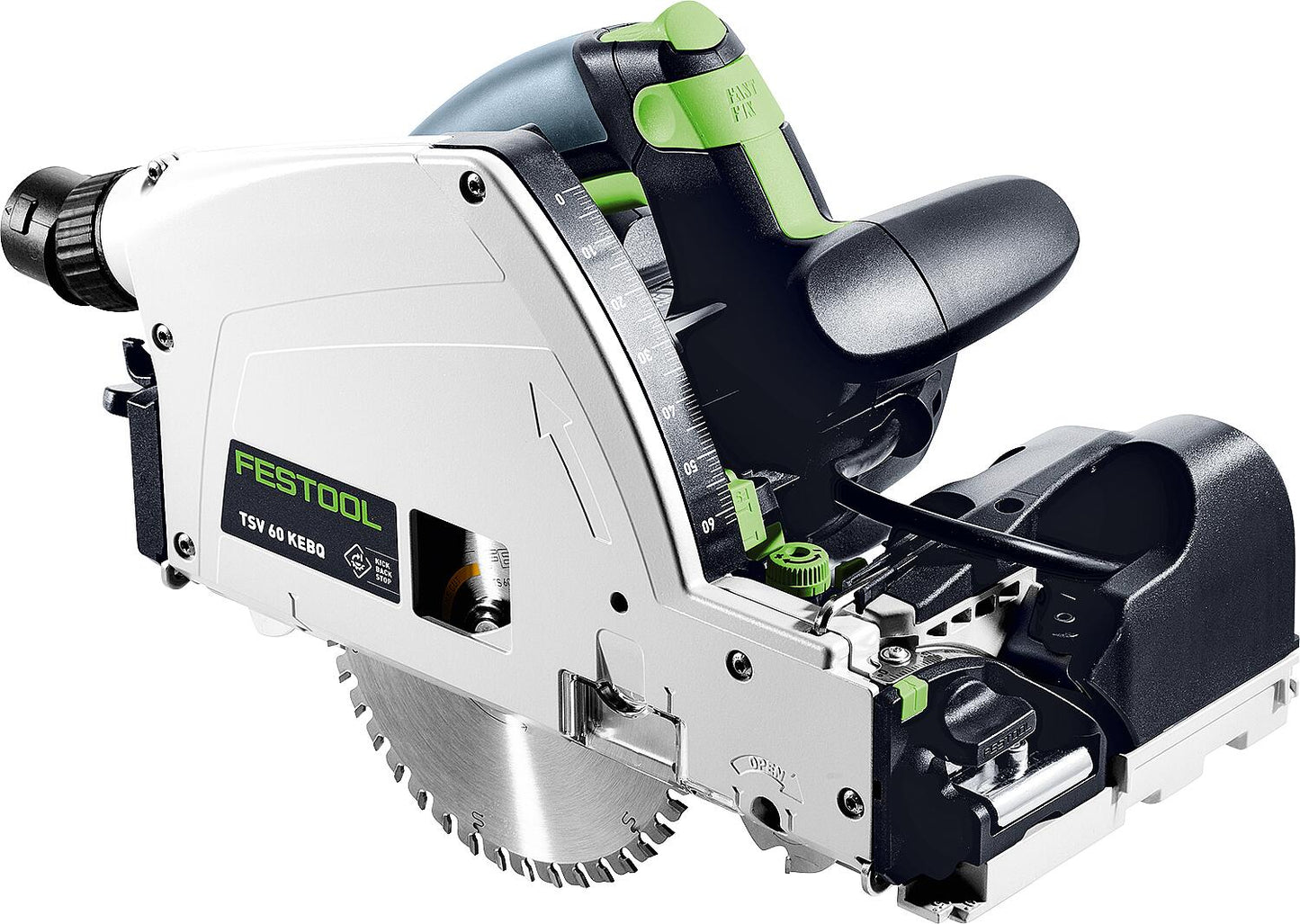 Festool TSV 60 KEBQ-Plus diving circular saw, with scorer, 1690 W