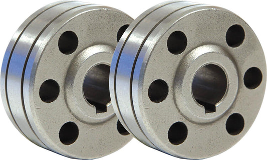2 wire guide rollers - type B - Ø 0.6/0.8 mm - steel/stainless steel