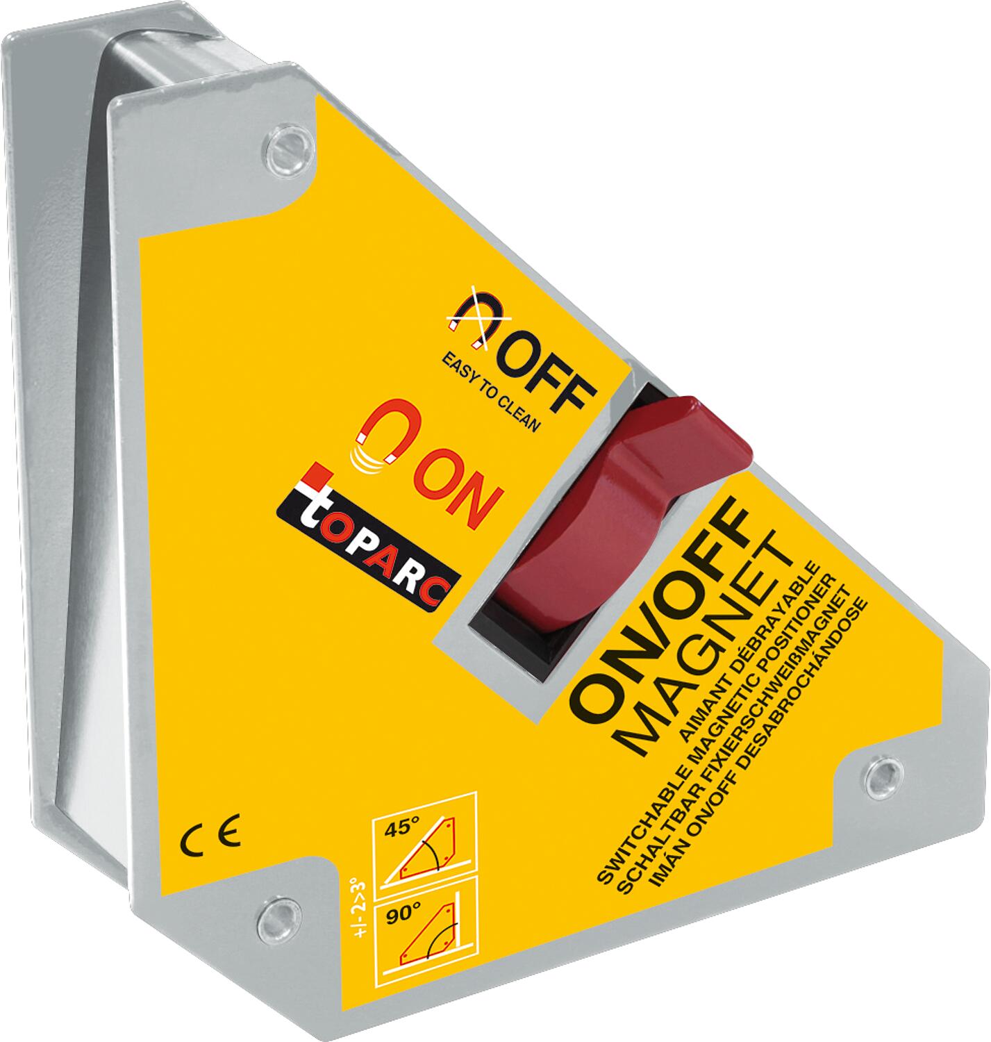 Magnetic welding angle GYS, switchable, MAGNETIC D36.90