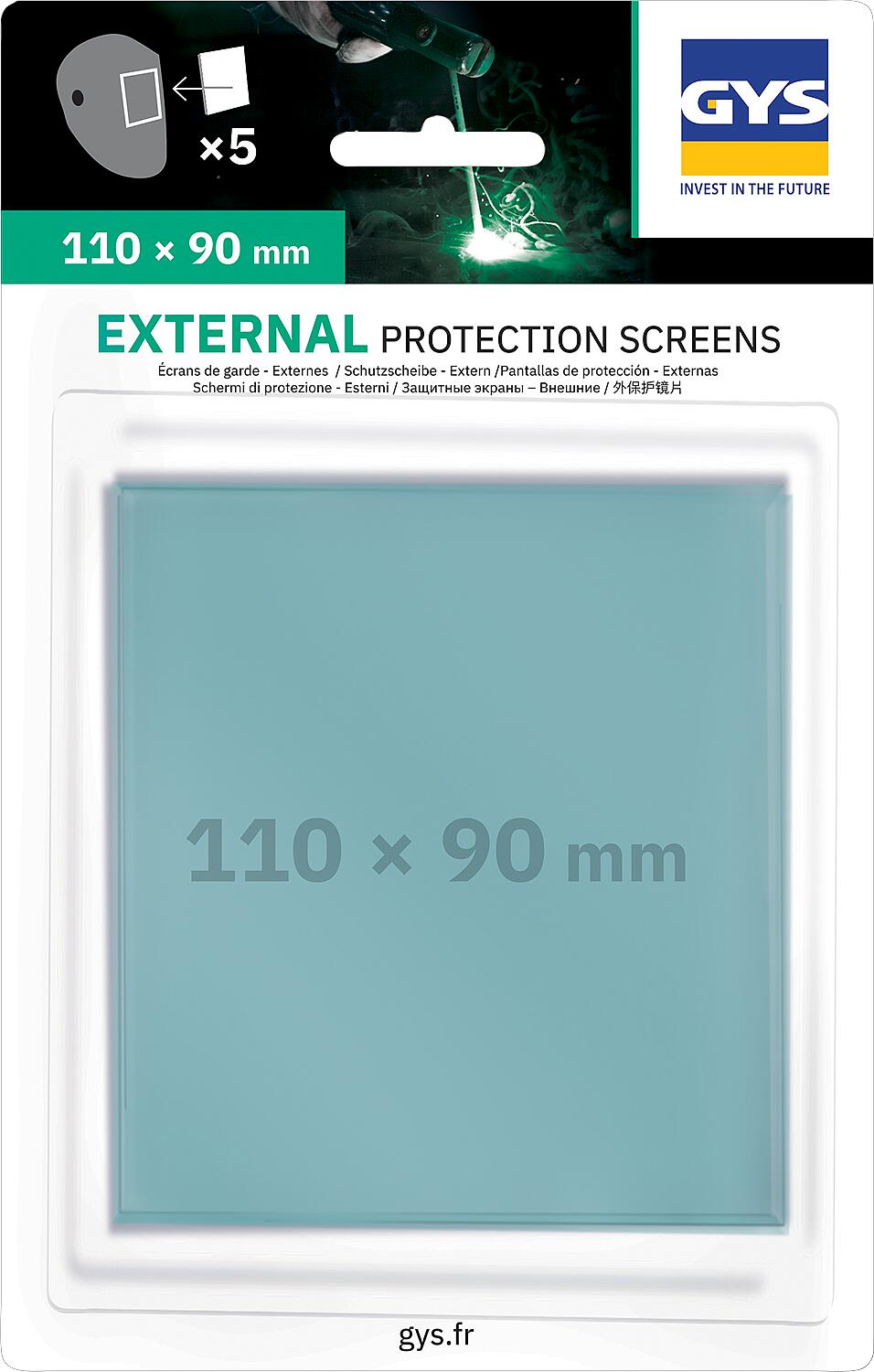 5 disques externes Gys (110x90 mm) - TECHNO 11 & 9-13 & MASTER 11 & FLIP-FLAP