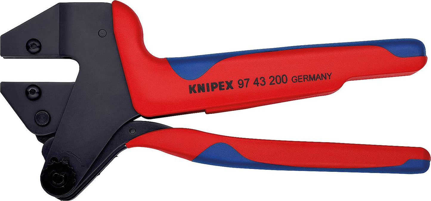 KNIPEX crimping system pliers for interchangeable crimping dies with transport case