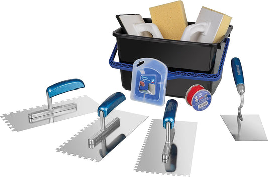 HAROMAC® 10-piece tile-laying set in a bucket