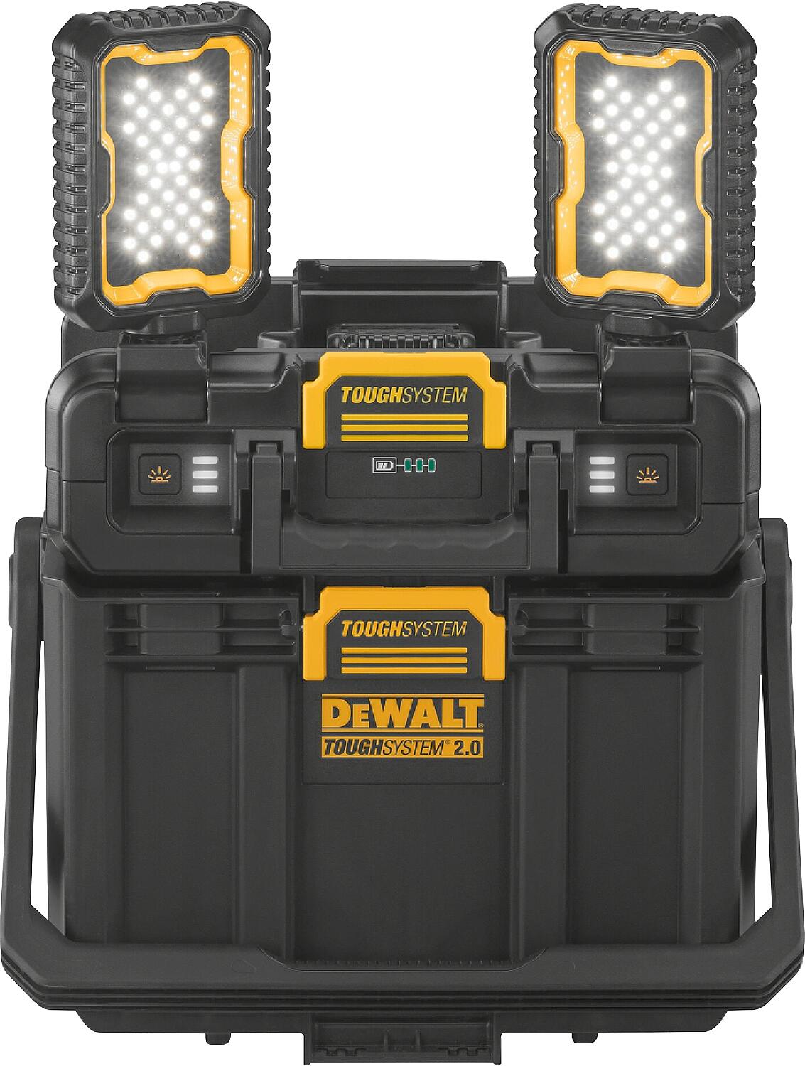 DeWalt DWST08061-1 18V LED rechargeable work light with ToughSystem® 2.0 tool case (battery and charger not included)