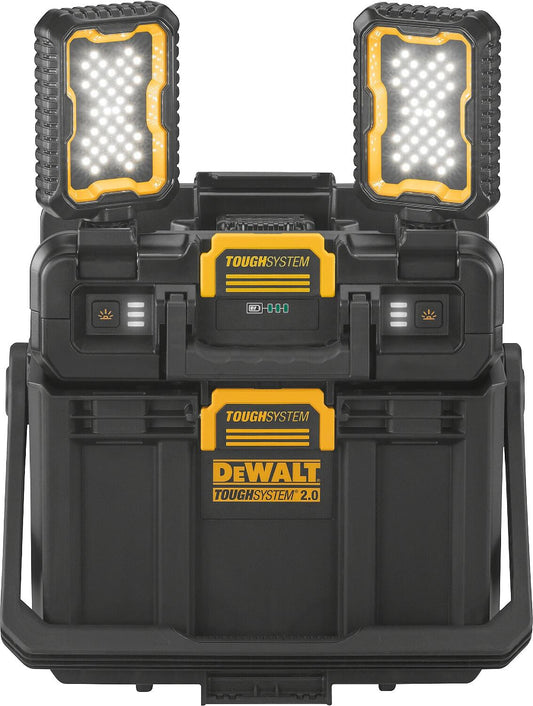 DeWalt DWST08061-1 18V LED rechargeable work light with ToughSystem® 2.0 tool case (battery and charger not included)