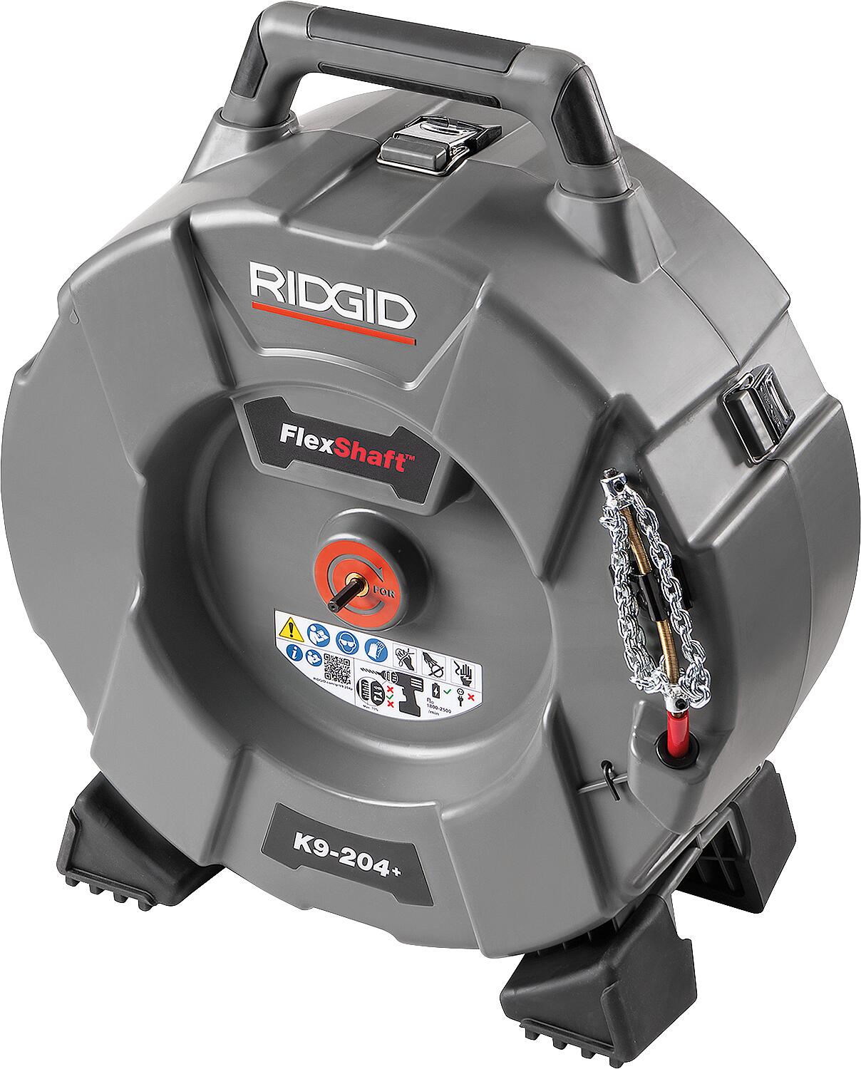 Spiraltrommel K9-204+ FlexShaft, 21,3m x Ø8 mm für Rohe bis Ø100mm