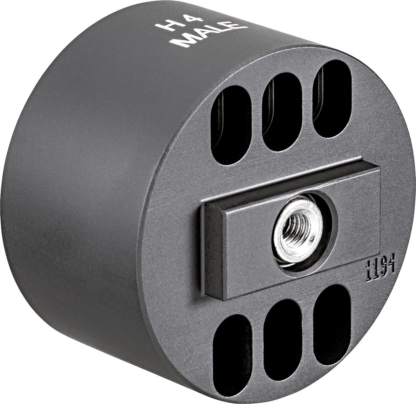 Positioning aid for KNIPEX crimping insert for Helios H4 solar connectors (Amphenol)