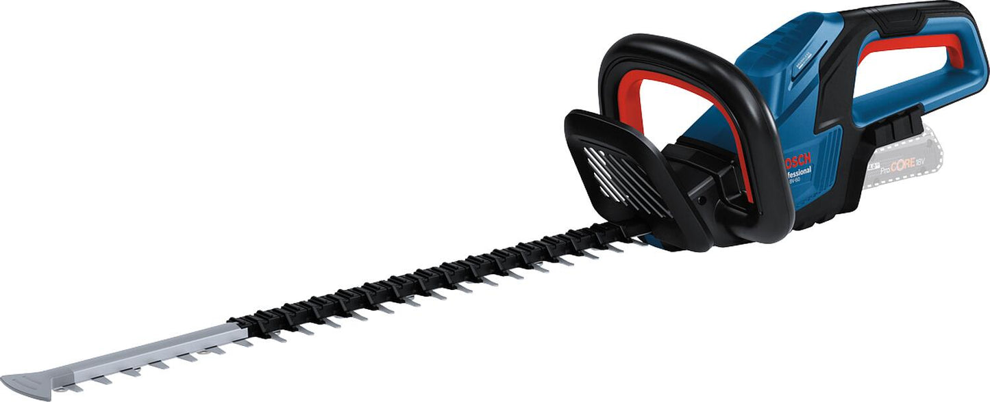 BOSCH GHE 18V-60 cordless hedge trimmer, 18 V without battery and charger