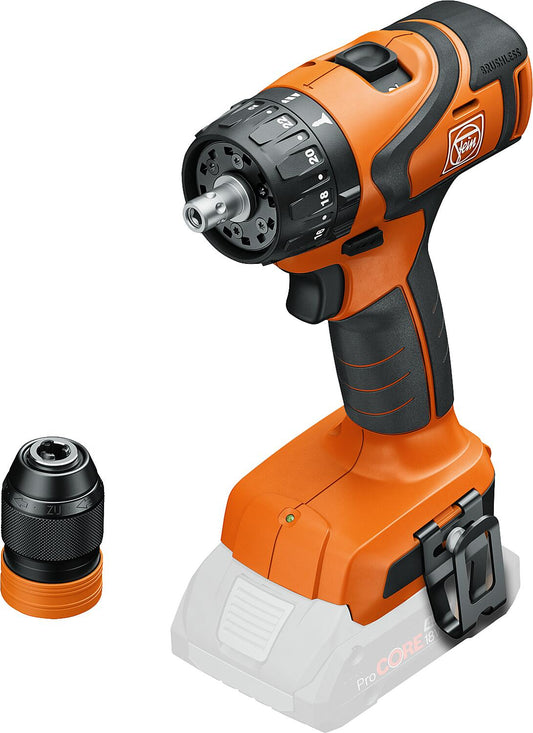 Fein ABS 18 Q AS cordless drill/driver, 18 V, without battery and charger, with carrying case