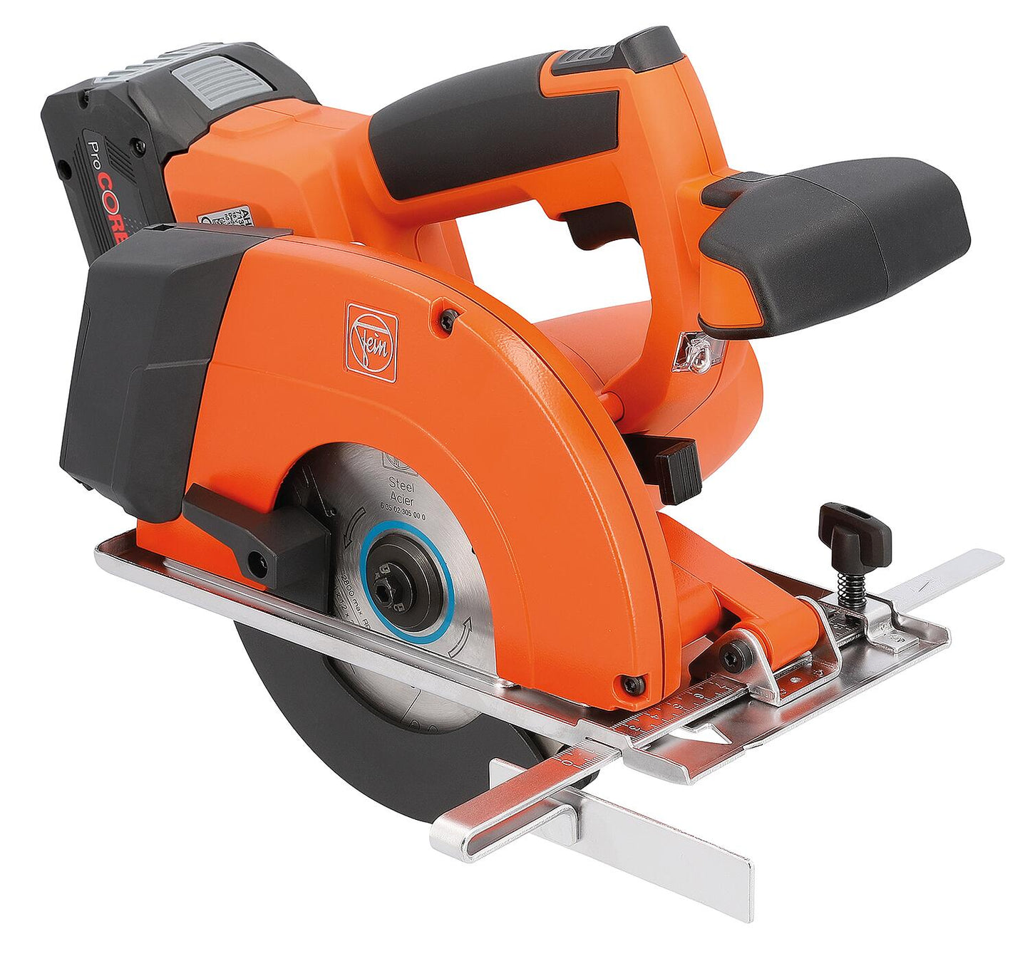 Scie circulaire sans fil pour métaux, 18 V F-IRON Cut 57 AS avec coffret de transport