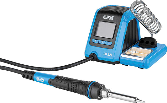 Soldering station LD 221 with LCD display, 25 W