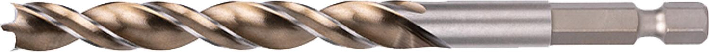 Holzspiralbohrer Alpen HSS TIMBER TWIST, mit 1/4''-Sechskantschaft
