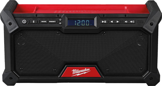 Akku-Baustellenradio Milwaukee M18 RADDAB+G2-0 18 V mit DAB+ ohne Akkus und Ladegerät