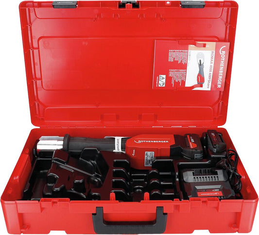 Akku-Pressmaschine ROMAX 4000 Basic Set 1x2Ah und 1x4Ah, AMP