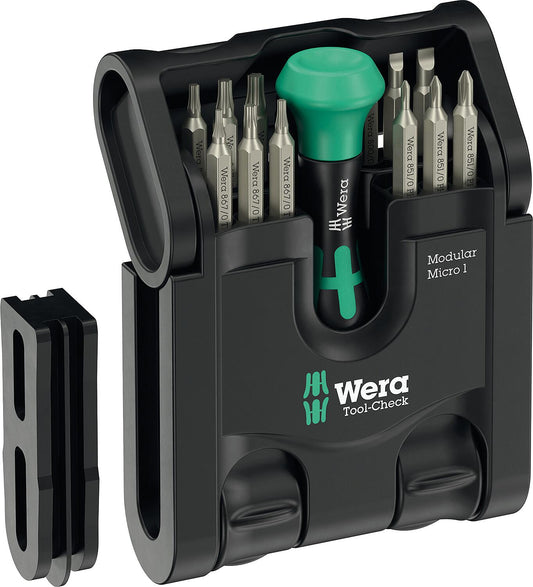 Wera Tool-Check Modular Micro 1 bit set, 21 pieces