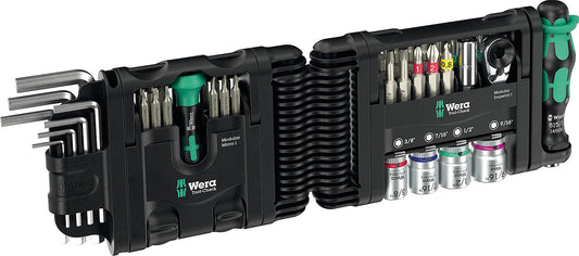 Wera Tool-Check Modular Bit Set Imperial 1, inch, 51-piece