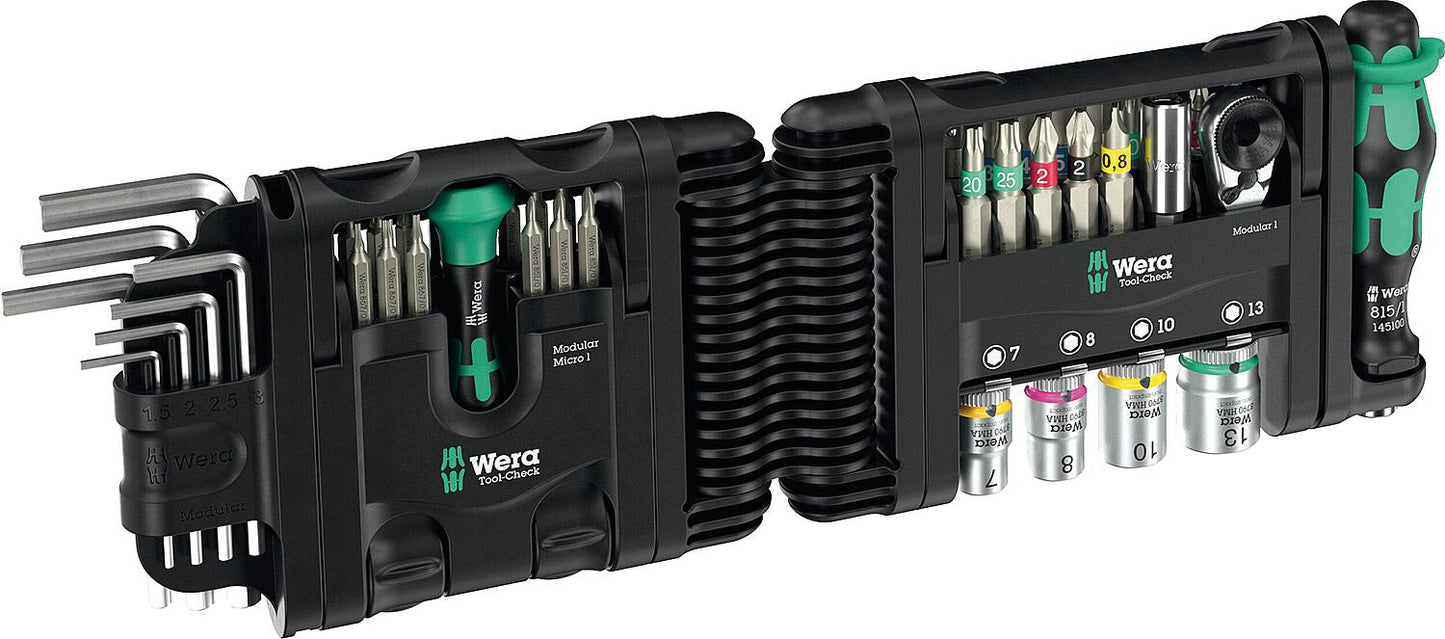 Wera Tool-Check Modular Set 1 bit set, 51 pieces