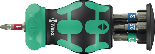 Magazin-Bithalter mit Ratschenfunktion Wera Bicycle Set 5, 7‑teilig