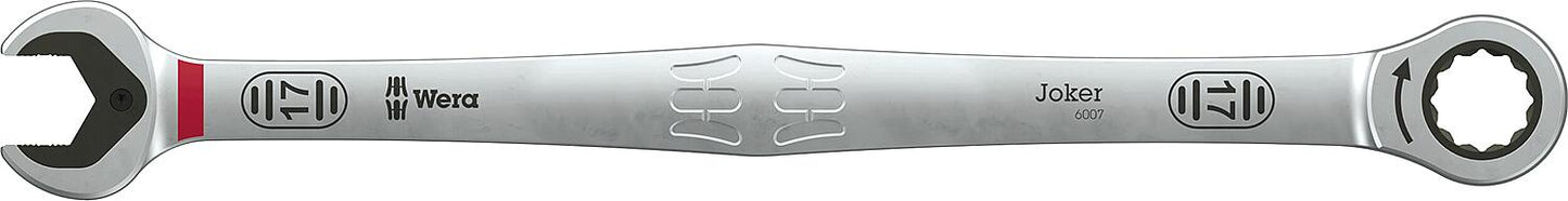 Wera 6007 Joker SB open-end/ring ratchet wrench, long version, 8 mm