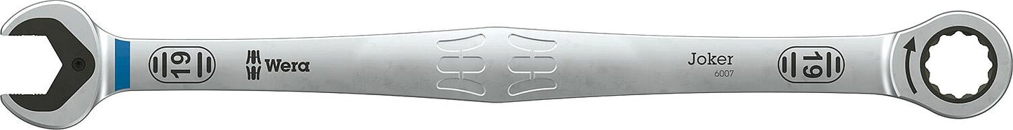 Wera 6007 Joker SB open-end/ring ratchet wrench, long version, 8 mm