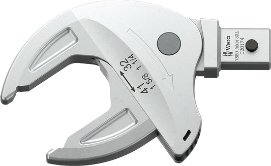 Wera 7880 Joker 3XL insert open-end wrench with ratchet function, self-adjusting, 32-41 mm wrench size, 14x18 mm