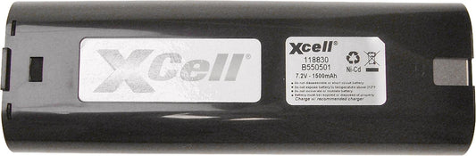 Werkzeugakku für Makita Ni-MH 7,2V 2000mAh Stabform