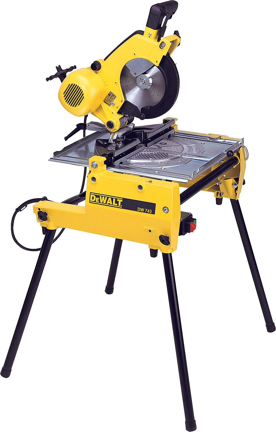 DeWALT DW 743 N table, miter and compound miter saw, 2000 W