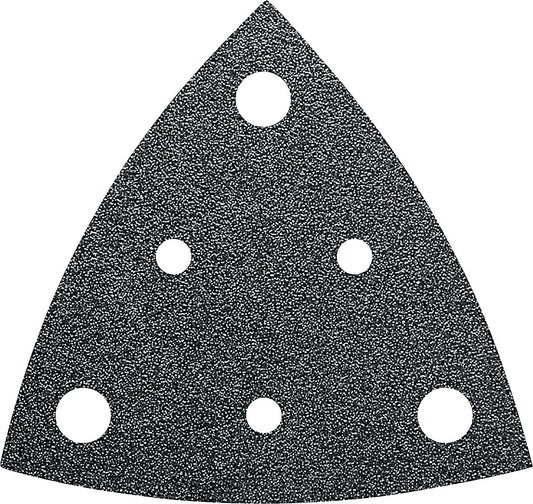 Fine K80 sanding sheets, pack of 50, perforated