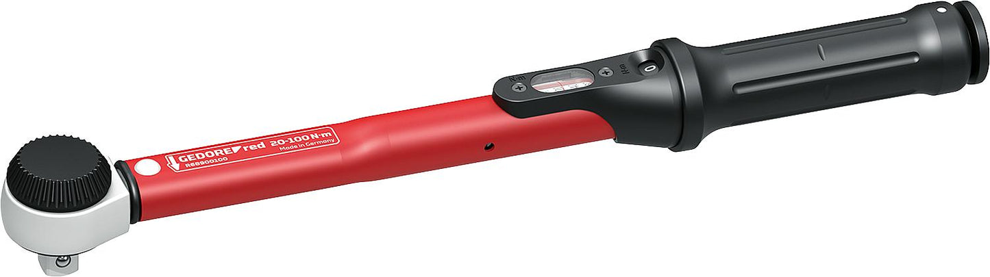 Torque wrench GEDORE red 3/8", 10-50 Nm