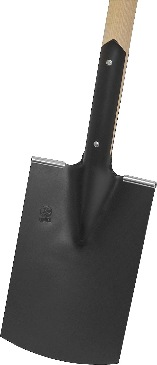 Bauspaten Pionier Gärtner-Form, mit Eschen-Knopf-Stiel