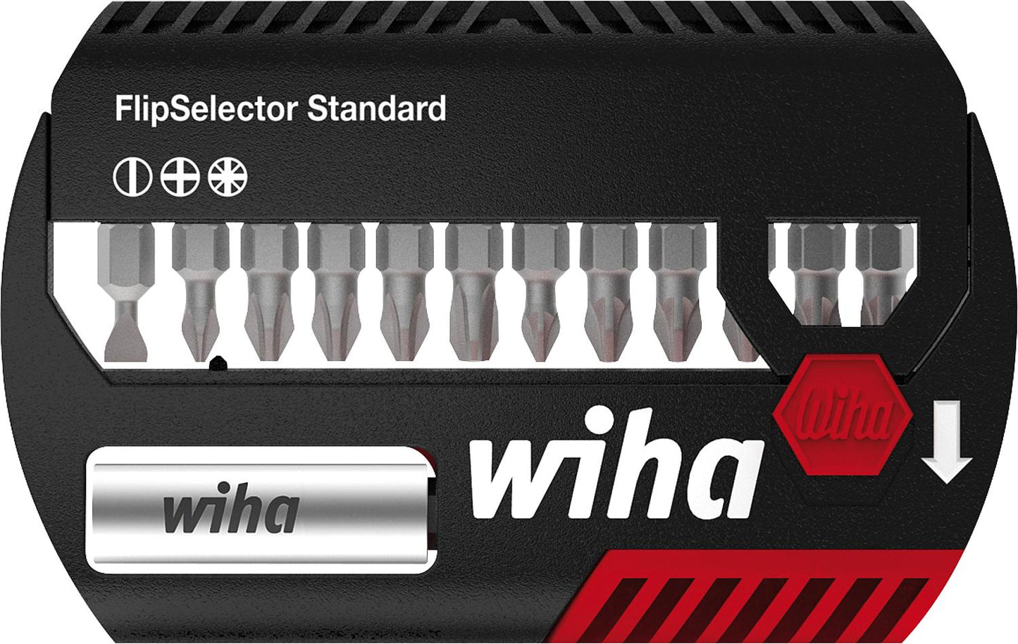 Bit set Wiha FlipSelector Standard, 13 pieces. Type 7947-005