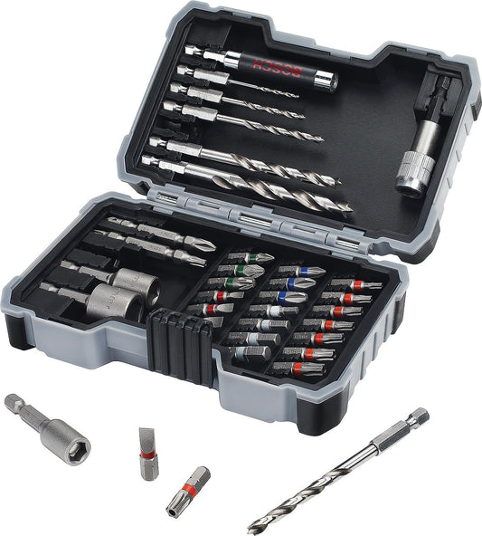 Bosch 35-piece wood drill bit and driver set