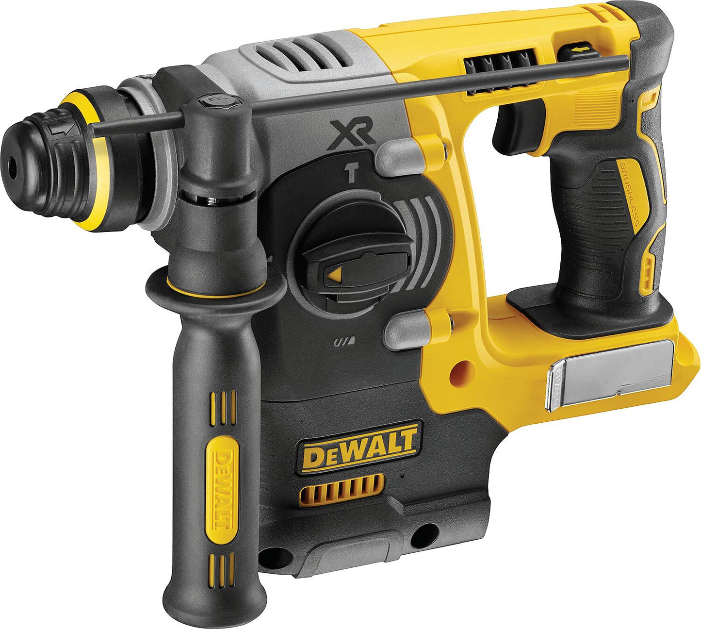 DeWALT 18V DCH273P2T cordless rotary hammer with SDS-Plus chuck, 2 x 5.0 Ah batteries and charger